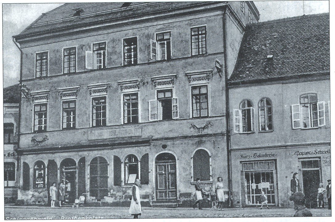 pohled na domy č.p. 223 a 224