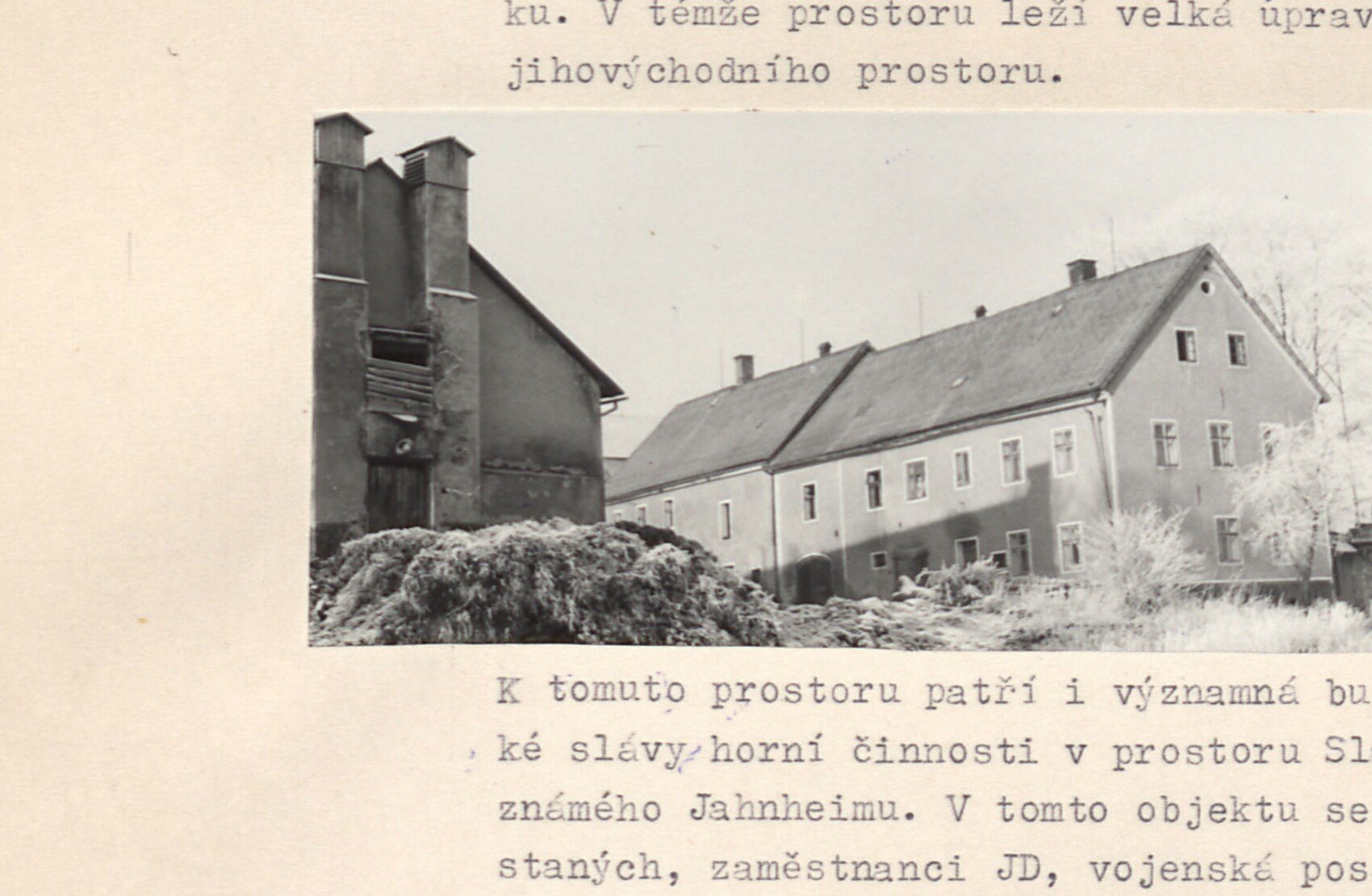 Stavení / hospodářská budova (zástavba u Lánského dvora)