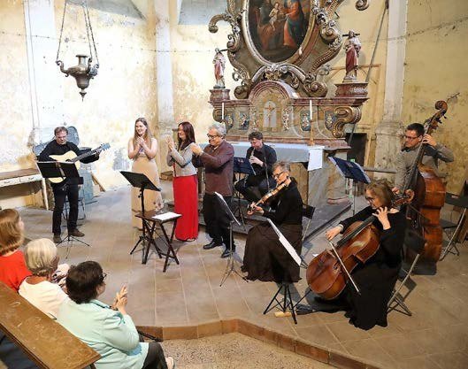 Koncert v kostele sv. Jiří během Noci kostelů (Slavkovský zpravodaj, 7/2023)