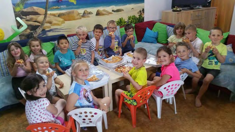 Děti na příměstském táboře Domu dětí a mládeže (Slavkovský zpravodaj, 7/2018)
